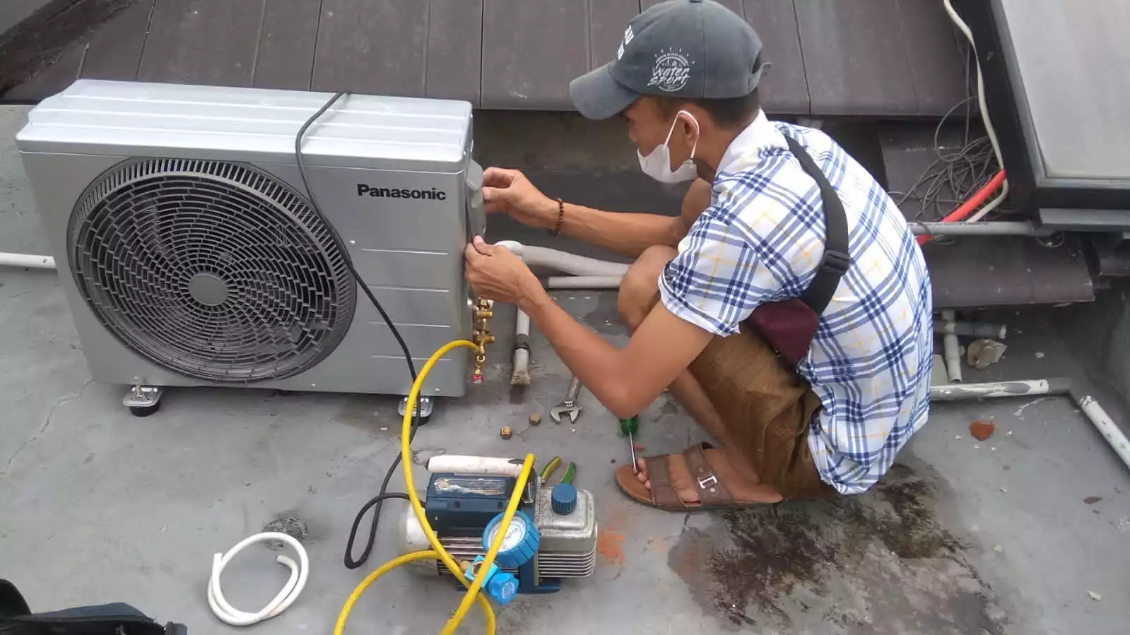 Persiapan Jasa pelayanan AC Dalam Menyelesaikan Pekerjaan