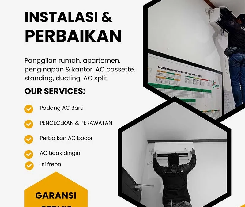 Pemasangan Bracket AC yang Aman dan Profesional untuk Kinerja Optimal